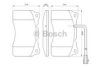 BOSCH 0 986 494 067 Brake Pad Set, disc brake